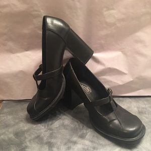 Skechers High Heel Mary Janes